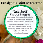 Natural Aromatherapy Essential Oil Shower Steamers Handmade
