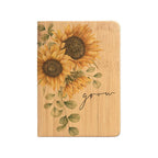 Grow Sunflower Journal, sunflower front cover