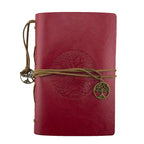 Leatherette Journal - Tree of Life - Red - product photo