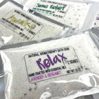 Natural Relax Bath Salt Soak - Bulgarian Lavender & Bergamot