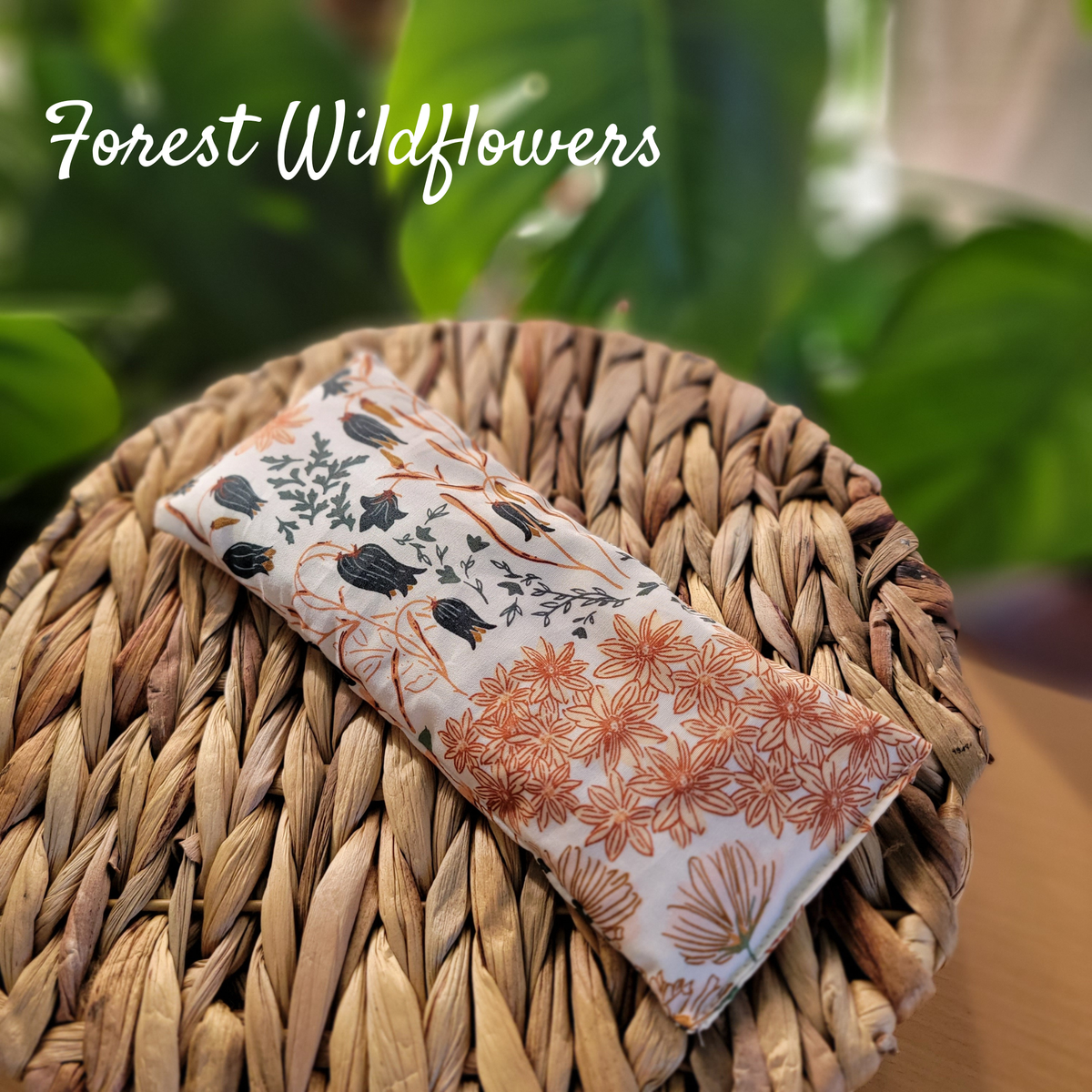 Aromatherapy Hot/Cold Weighted Eye Pillow - Soothing Pattern