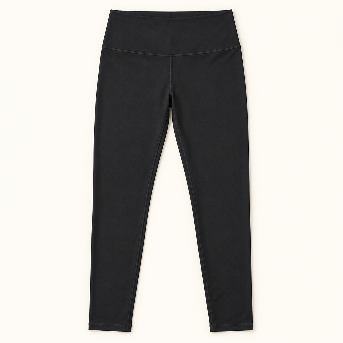 91MTS high-waist leggings in black