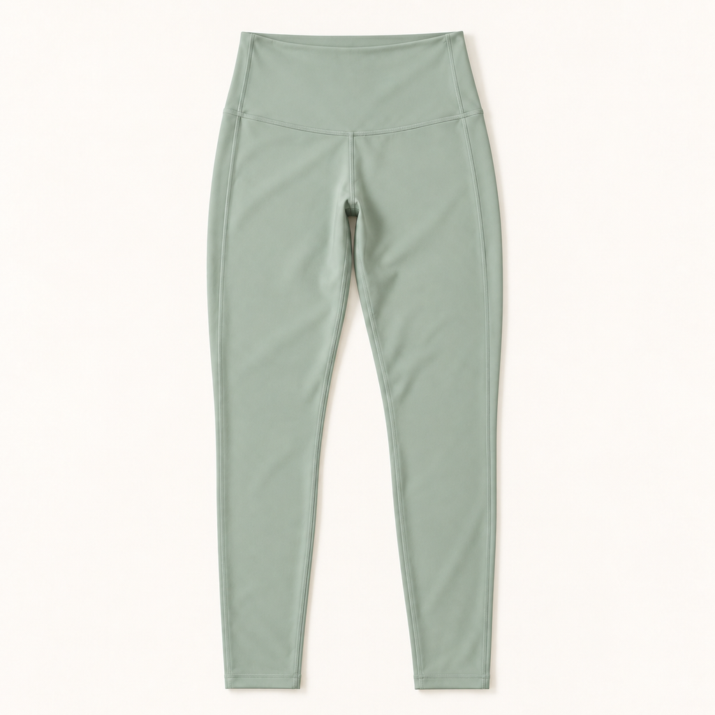 91MTS high-waist leggings in green