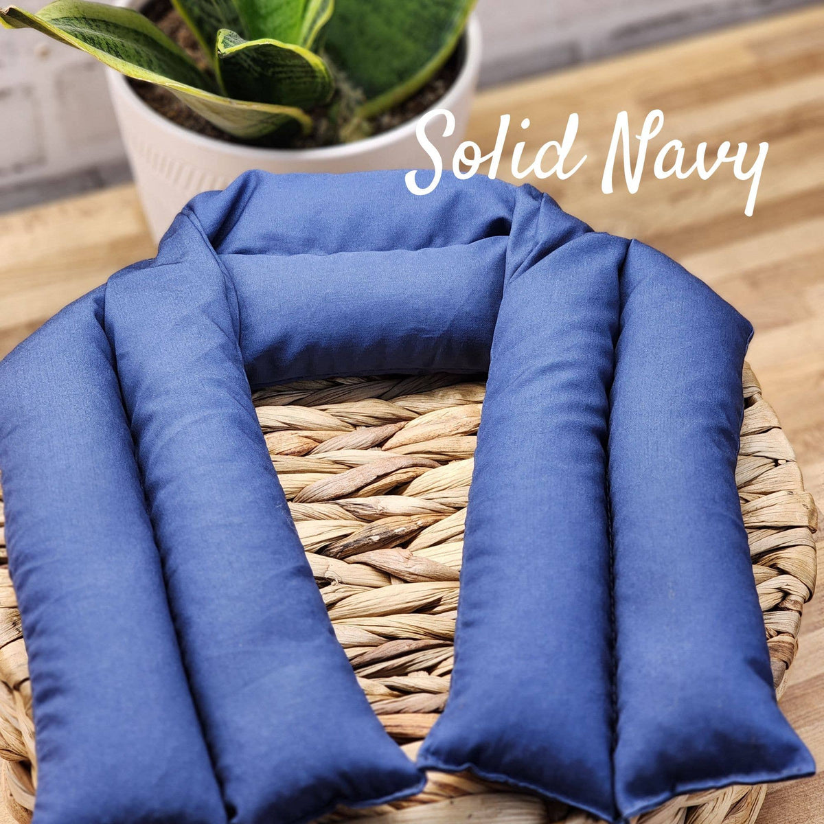 Aromatherapy Hot/Cold Weighted Neck Wraps - Solids/Unisex