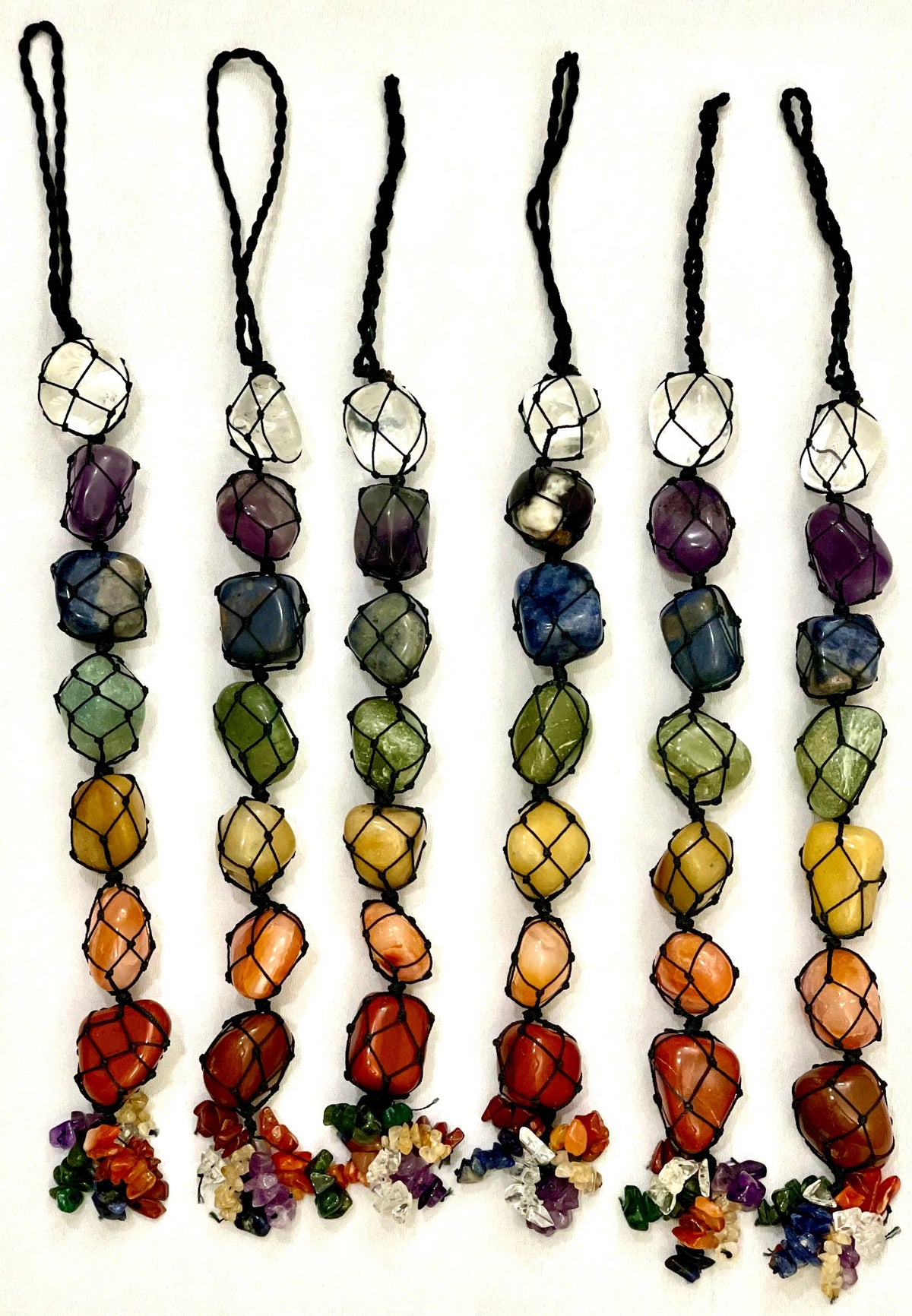 Chakra Natural Gemstone Wall Car Decor