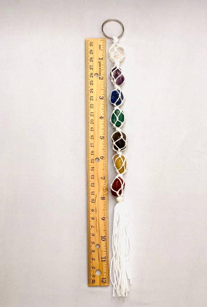 Chakra Natural Gemstone Hanging wall decor