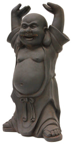 Grey Buddha W/Hands Up