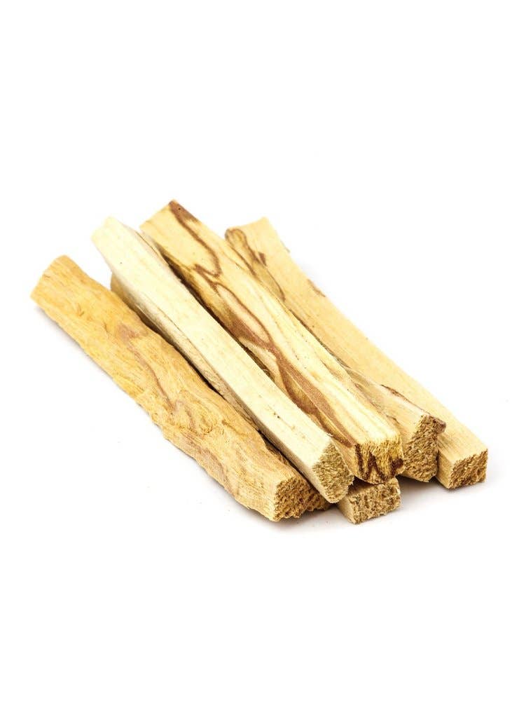 PALO SANTO WOOD | 5 STICKS |  5-6 INCH HOLY WOOD INCENSE