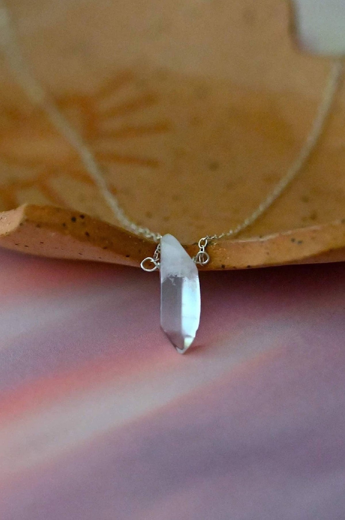 Small But Fierce Power Quartz Necklace