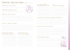 Crystal Healing Reflection Journal