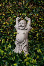 Grey Buddha W/Hands Up - product photo