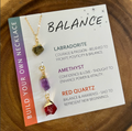 'Balance' Gold Necklace Bundle - product photo