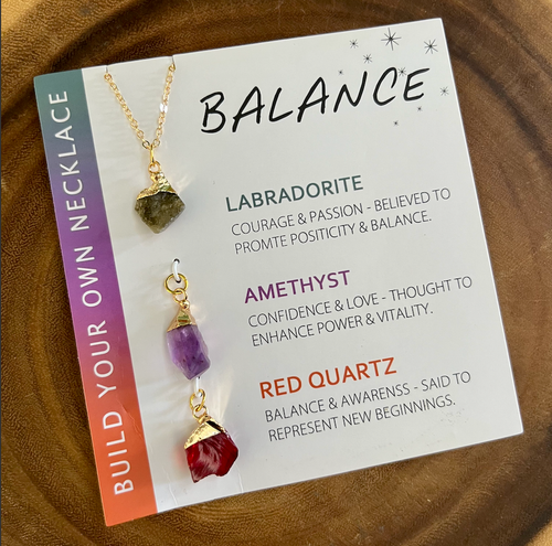 'Balance' Gold Necklace Bundle - product photo