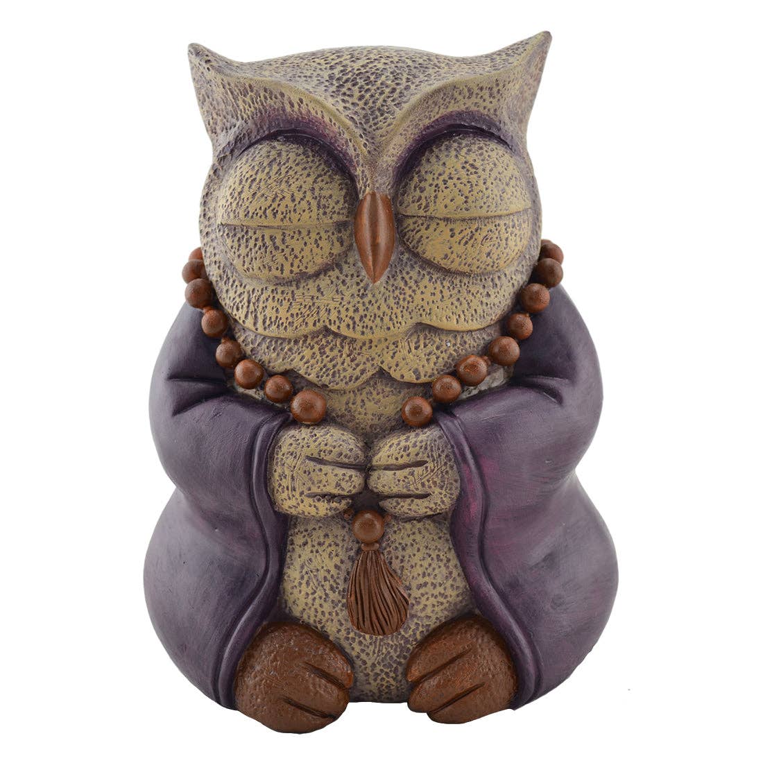 Meditative Owl - Cast Resin - product photo